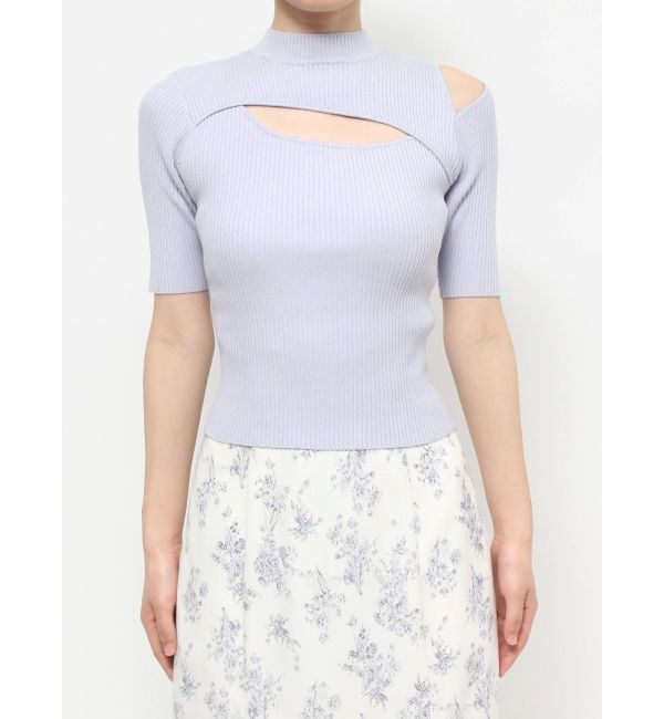 MERCURYDUO「2WAYカットアウトニット」|ニット・セーター|