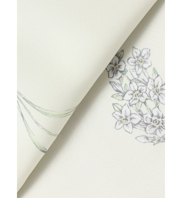 MERCURYDUO「花柄バックレースアップワンピース」|ワンピース|