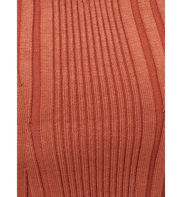 MURUA「スクエアキーネックリブニットタンク」|タンクトップ|