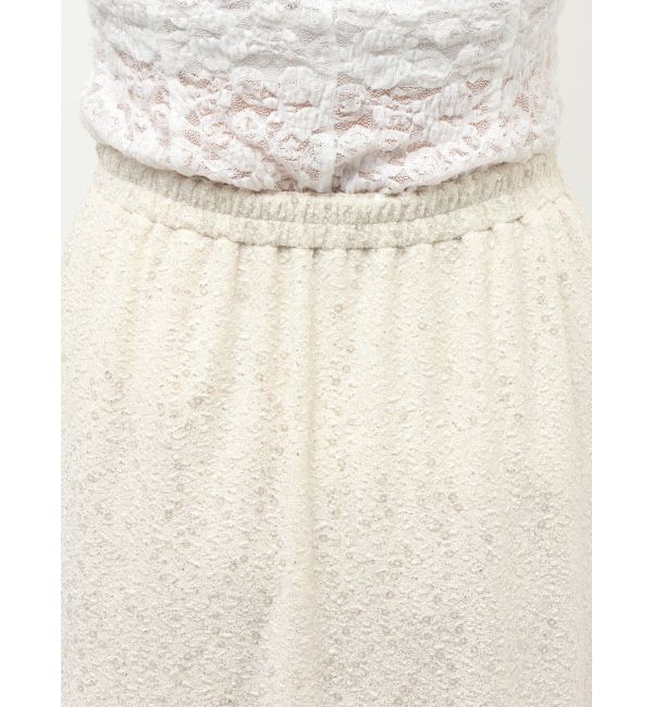 Ungrid「スパンコールラップスカート」|スカート|