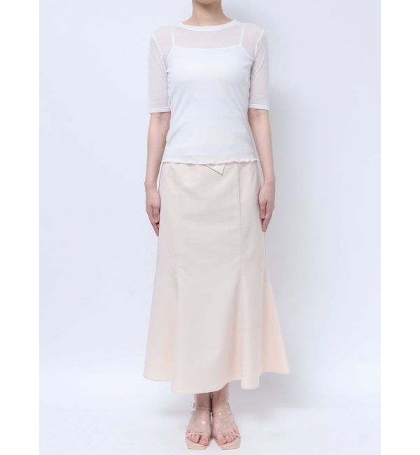 LAGUNAMOON「ソフトリブカットトップス」|Tシャツ・カットソー|