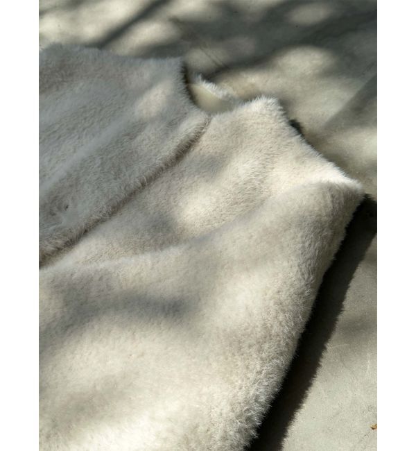 LAGUNAMOON「ミニシャギーセッケツニットカーディガン」|カーディガン|