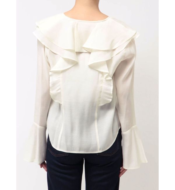 LAGUNAMOON「ラッフルシアーブラウス」|シャツ・ブラウス|