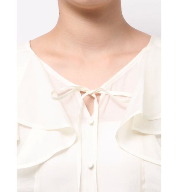 LAGUNAMOON「ラッフルシアーブラウス」|シャツ・ブラウス|