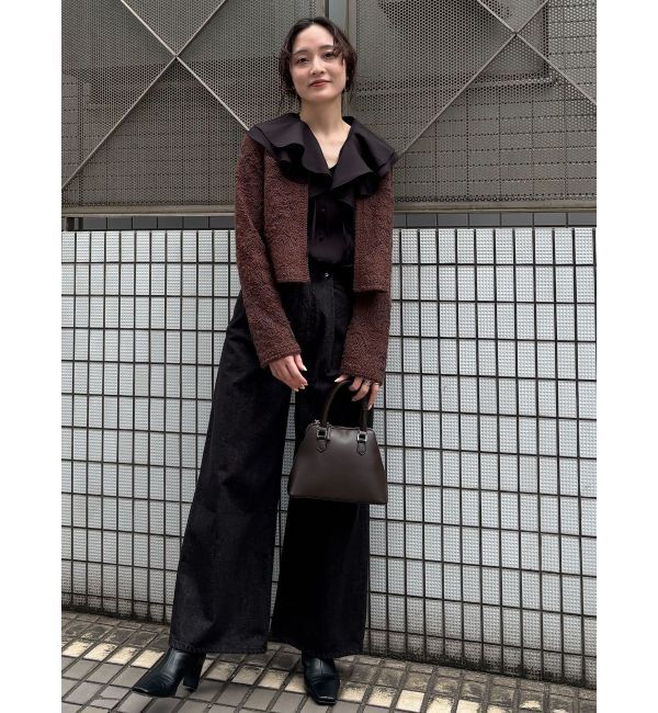 LAGUNAMOON「ラッフルシアーブラウス」|シャツ・ブラウス|