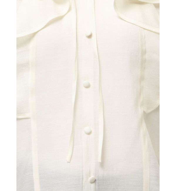 LAGUNAMOON「ラッフルシアーブラウス」|シャツ・ブラウス|