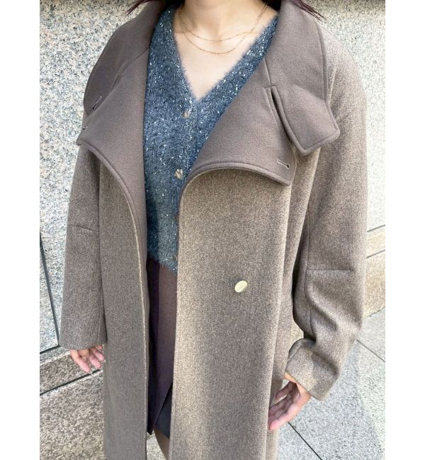 LAGUNAMOON「フェザーネップカーデプルオーバー」|カーディガン|