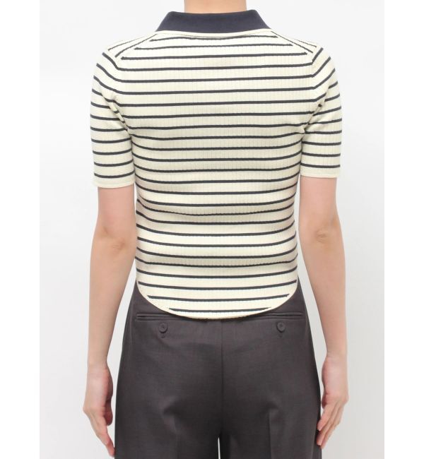 LAGUNAMOON「カラーネックラインニットプルオーバー」|ニット・セーター|