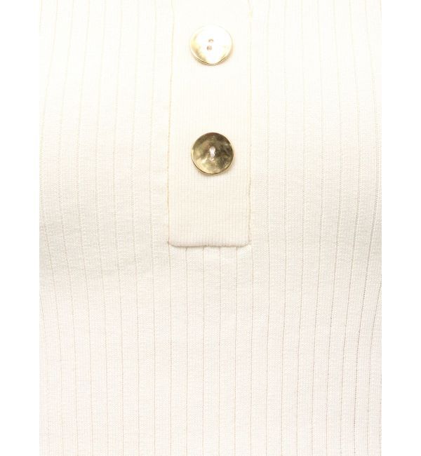 LAGUNAMOON「カラーネックラインニットプルオーバー」|ニット・セーター|