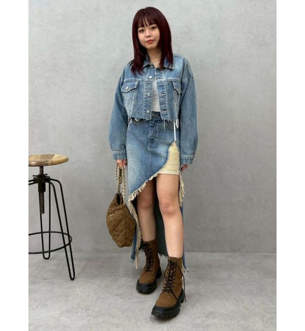 EVRIS「レースアップインソールワークブーツ」|ショートブーツ|