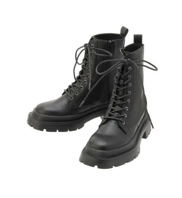 EVRIS「レースアップインソールワークブーツ」|ショートブーツ|