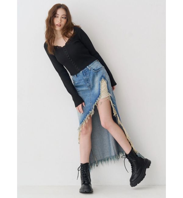 EVRIS「レースアップインソールワークブーツ」|ショートブーツ|