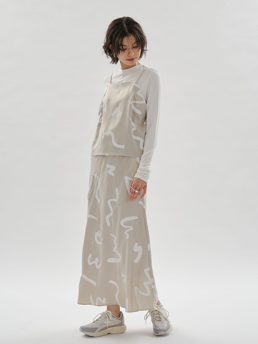 emmi atelier「バンブーロングスリーブカットソー」|Tシャツ・カットソー|