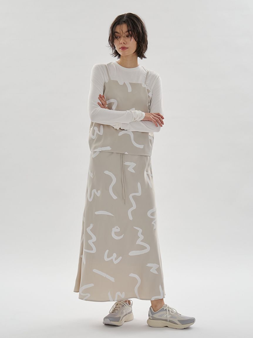 emmi atelier「バンブーロングスリーブカットソー」|Tシャツ・カットソー|