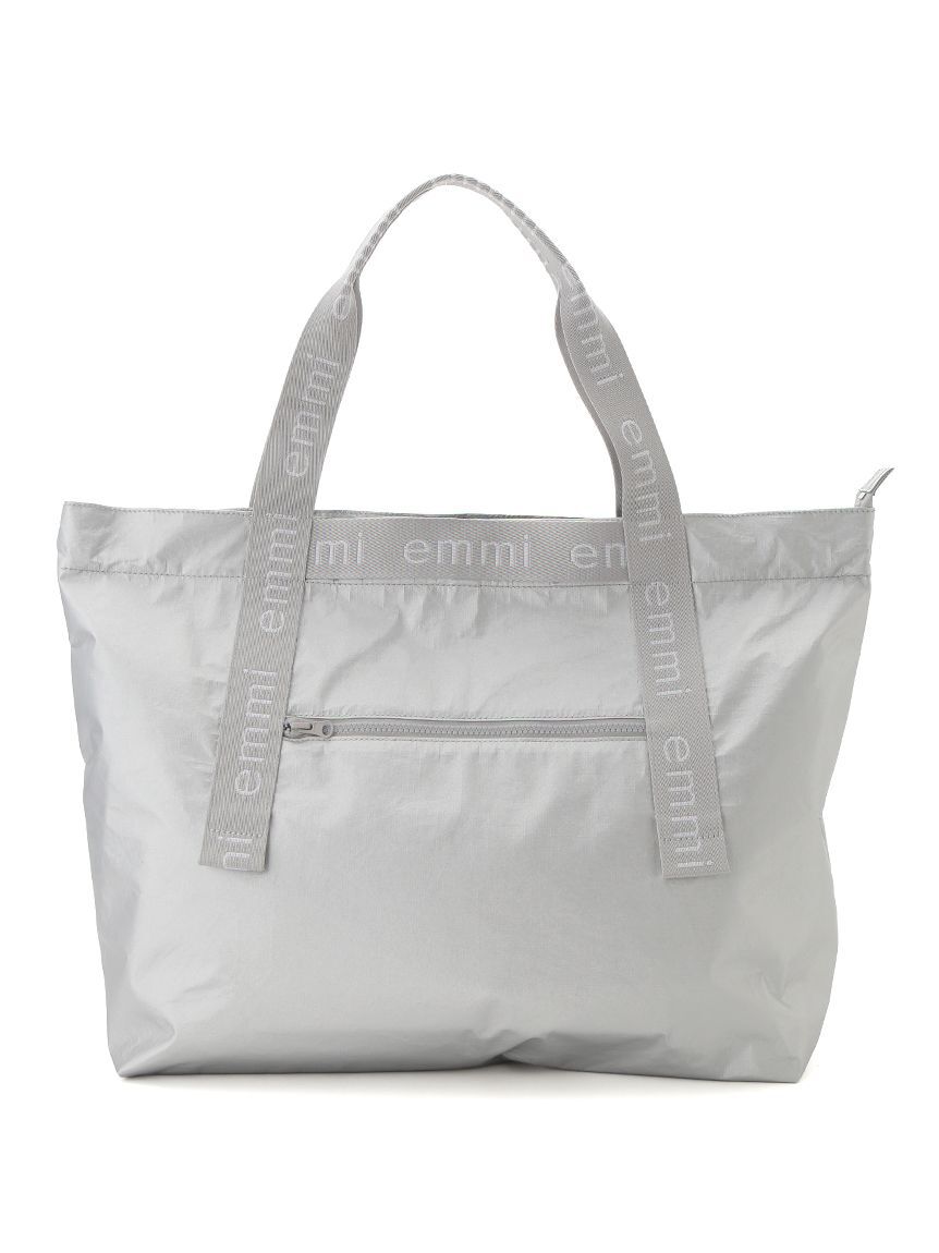 emmi atelier「【ONLINE限定】撥水emmiロゴビックトートバッグ」|トートバッグ|