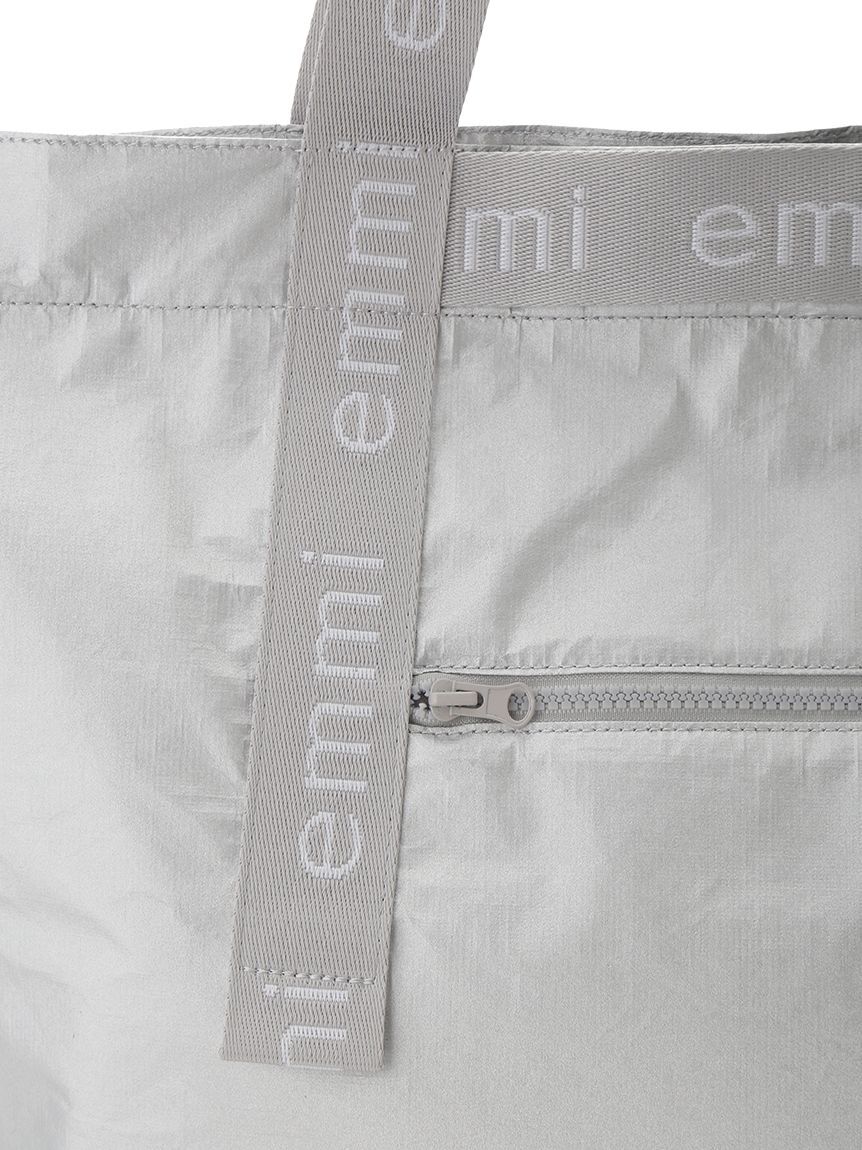 emmi atelier「【ONLINE限定】撥水emmiロゴビックトートバッグ」|トートバッグ|