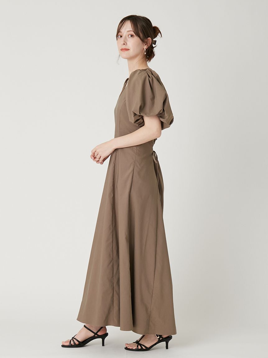 FRAY I.D「【00サイズあり】ボリュームパフスリーブワンピース」|ワンピース|