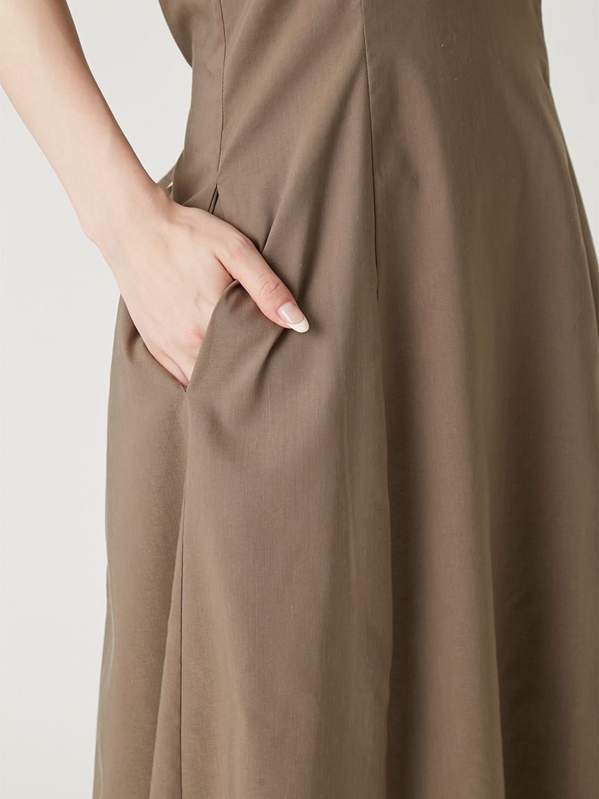 FRAY I.D「【00サイズあり】ボリュームパフスリーブワンピース」|ワンピース|