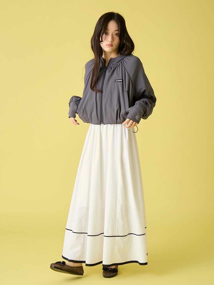 LILY BROWN「【WEB限定00サイズ】ニットビスチェドッキングワンピース」|ワンピース|