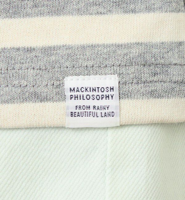 MACKINTOSH PHILOSOPHY「【GREY LABEL】バスクボーダーカットソー」|Tシャツ・カットソー|