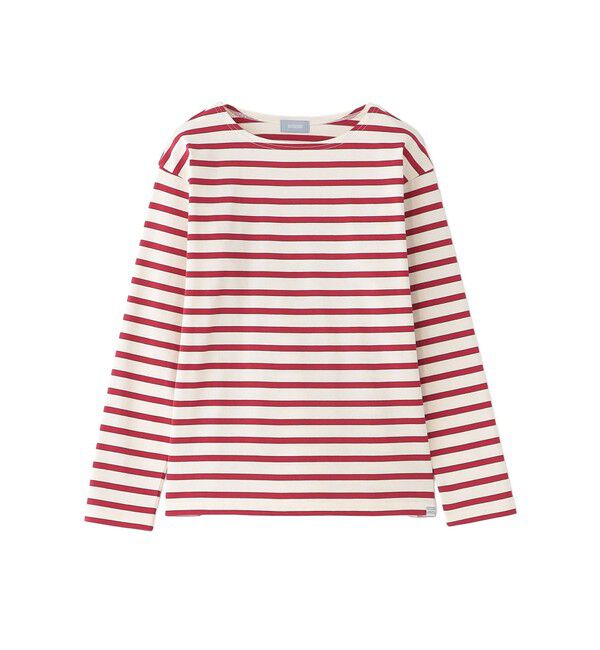 MACKINTOSH PHILOSOPHY「【GREY LABEL】バスクボーダーカットソー」|Tシャツ・カットソー|レッド