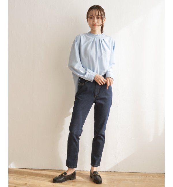 ikka「襟フリル2WAYブラウス」|シャツ・ブラウス|