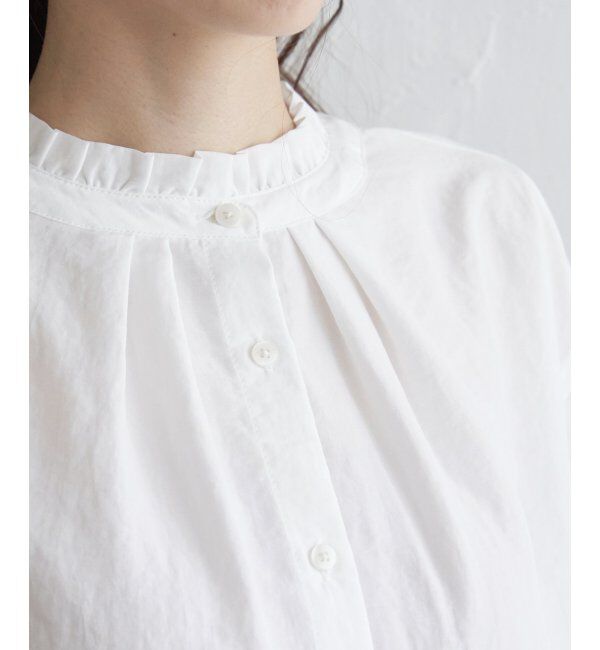 ikka「襟フリル2WAYブラウス」|シャツ・ブラウス|