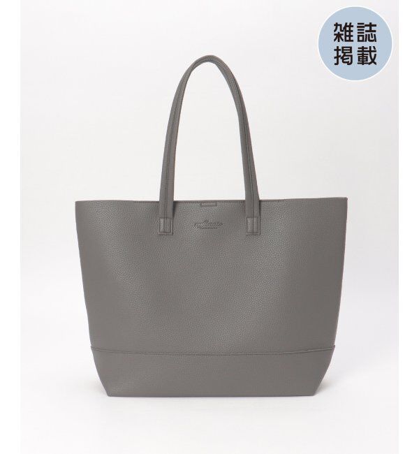 ikka「【雑誌MonoMax4月号掲載】5ポケットシュリンクトートバッグ」|その他|グレー
