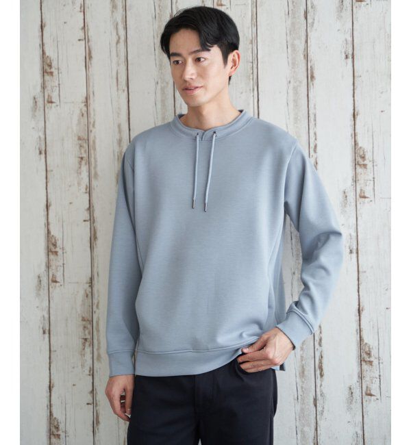 ikka「GOKU楽リップルダンボールルーイカラー」|パーカー|