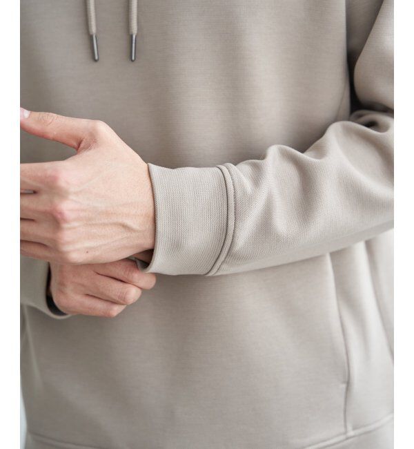 ikka「GOKU楽リップルダンボールルーイカラー」|パーカー|