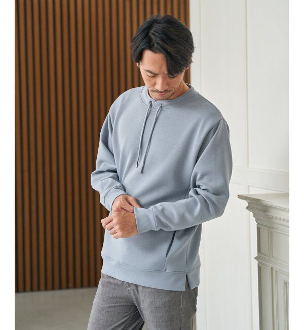 ikka「GOKU楽リップルダンボールルーイカラー」|パーカー|