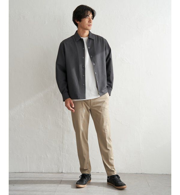 ikka「イージケアサッカースナップシャウター」|ブルゾン・スタジャン|