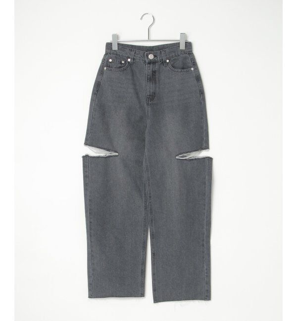 VENCE share style「ダメージデニム」|デニム|