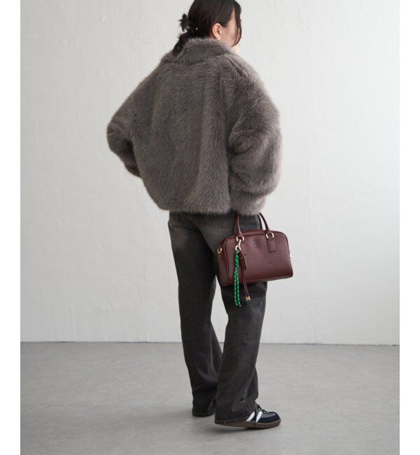 VENCE share style「シャギーファーショートコート」|ブルゾン・スタジャン|