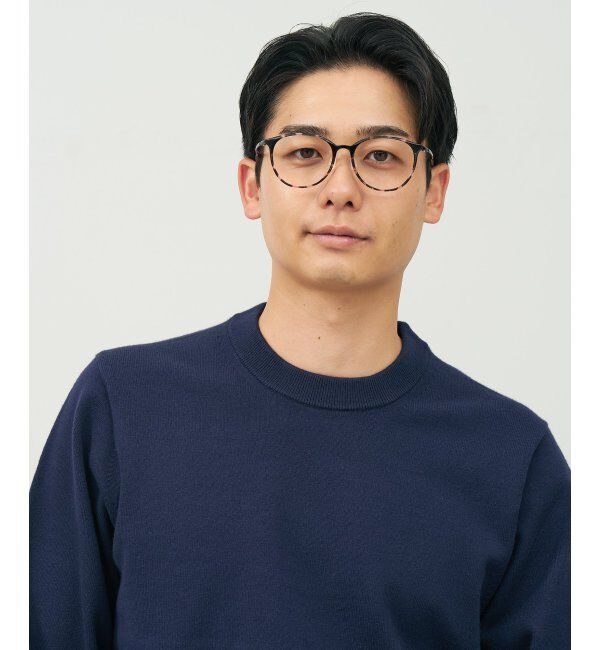  「MAQuillAGE(マキアージュ) コラボ｜ 血色感 メガネ | 中顔面短縮みえ メイク 大人可愛い レンズ交換券付」|メガネ|