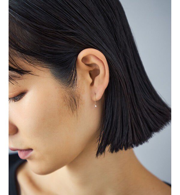 Jouete「K18 ピアス ダイヤモンド」|ピアス|