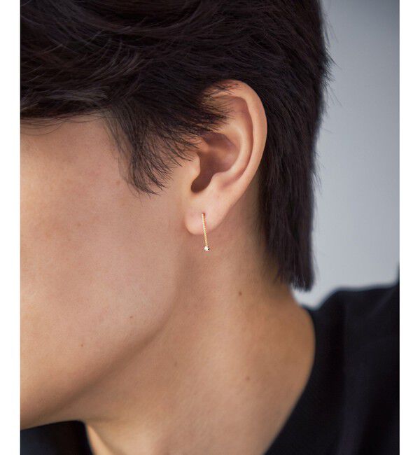 Jouete「K18 ピアス ダイヤモンド」|ピアス|