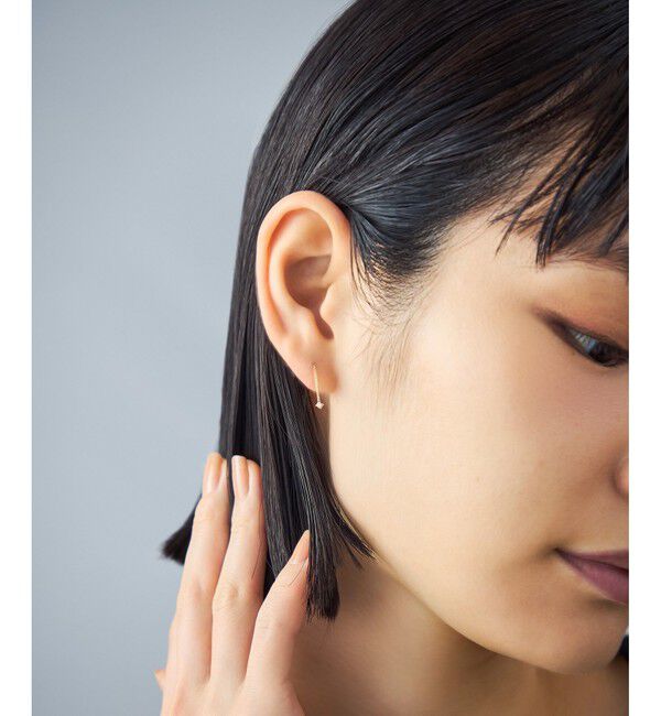 Jouete「K18 ピアス ダイヤモンド」|ピアス|