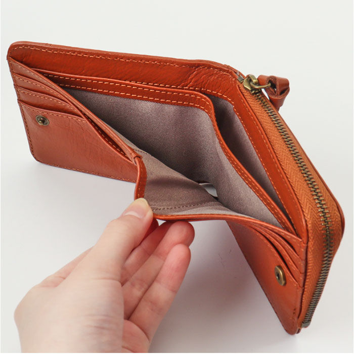 BACKYARD FAMILY「toleur 財布 トーラ 12021 通販 二つ折り財布 2つ折り財布 折財布 ミニ財布」|財布|