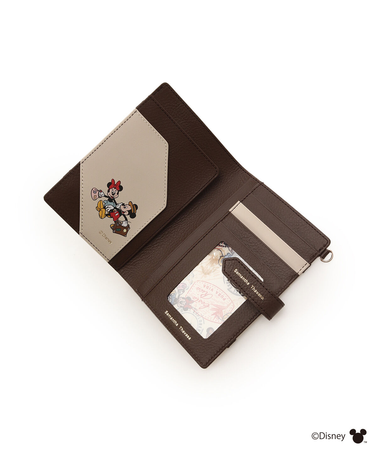 Samantha Thavasa「「ミッキー＆ミニー」TRAVELコレクション パスポートケース」|その他|