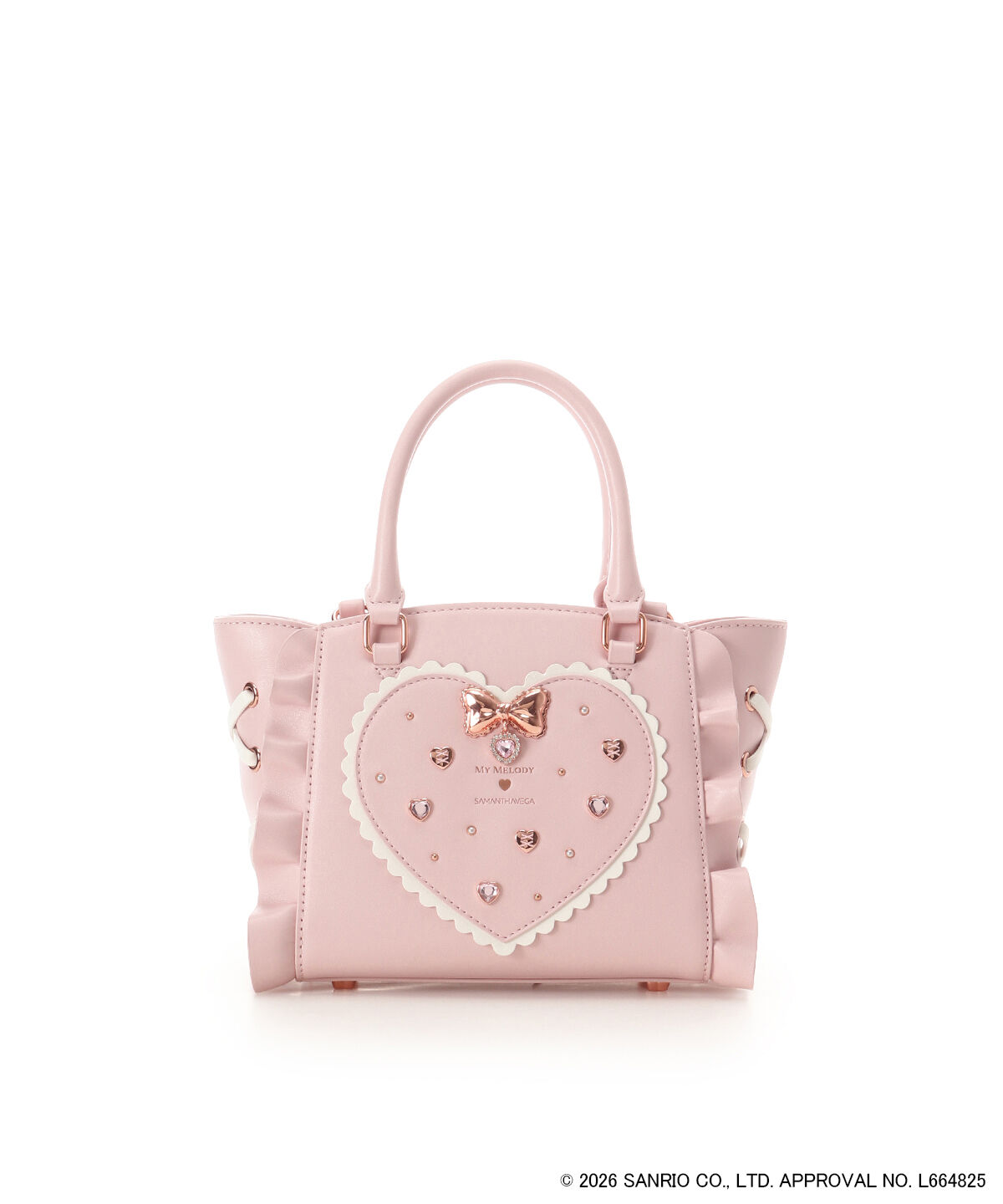Samantha Vega「「マイメロディ＆クロミ」コレクション　「マイメロディ」フラッター」|ショルダー・メッセンジャー|ピンク