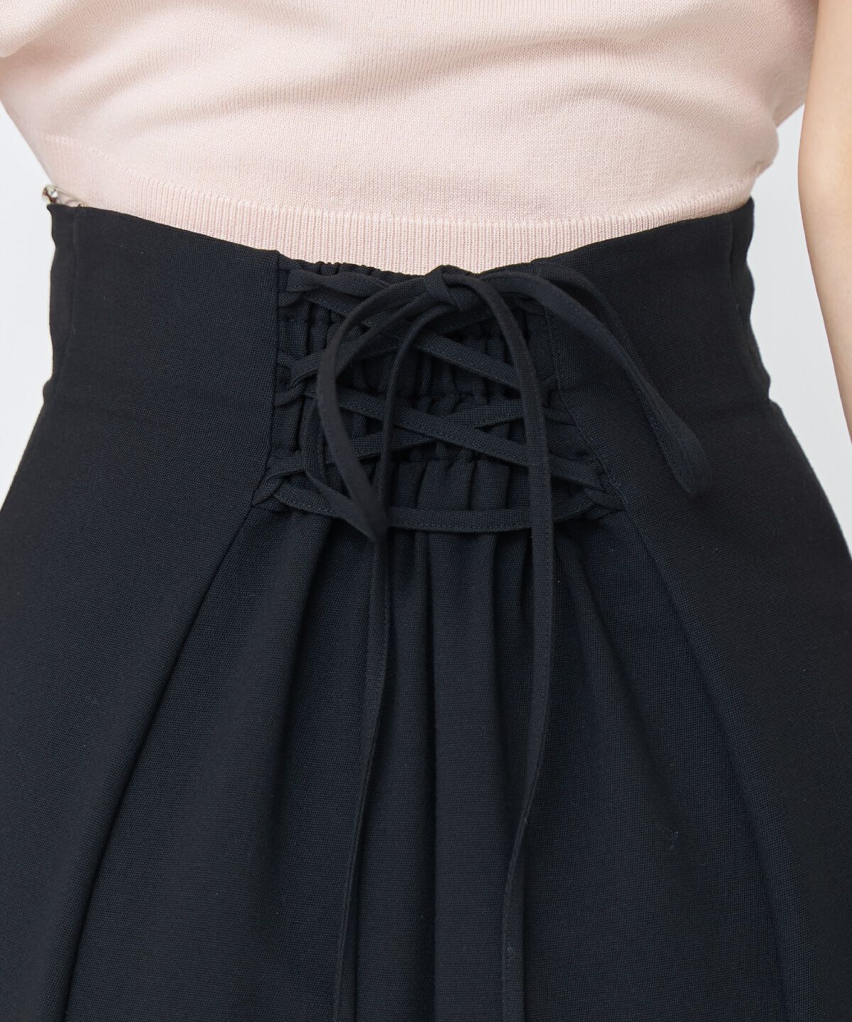 アンドクチュール「フロントZIPマーメイドスカート」|フレア|