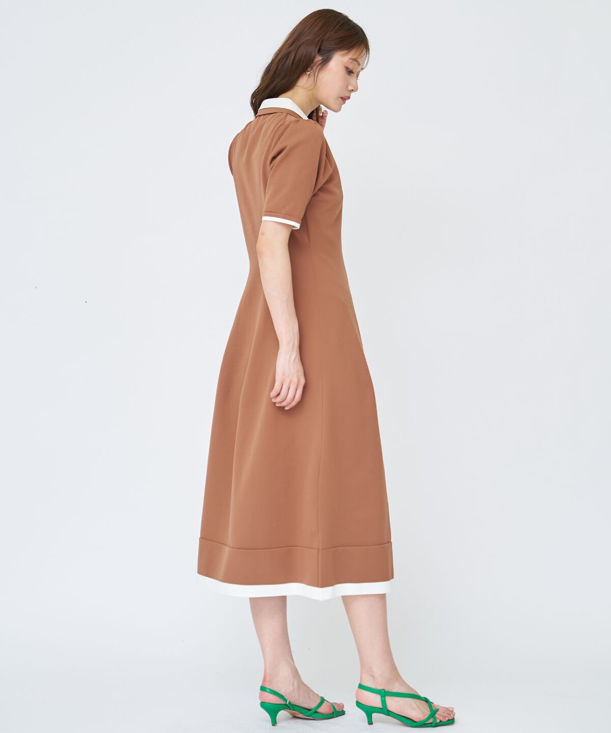 アンドクチュール「ポロニットワンピース」|ワンピース|