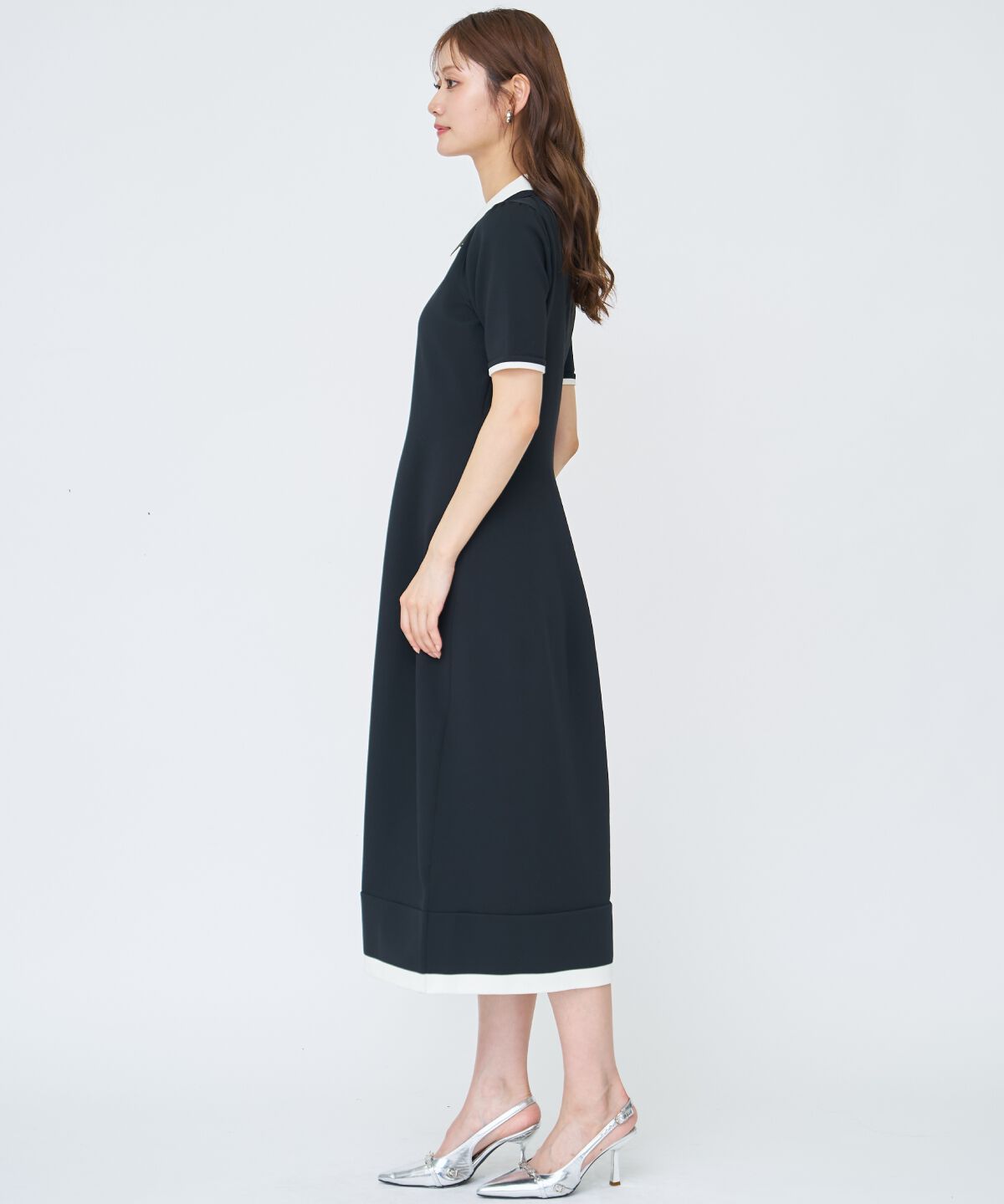 アンドクチュール「ポロニットワンピース」|ワンピース|