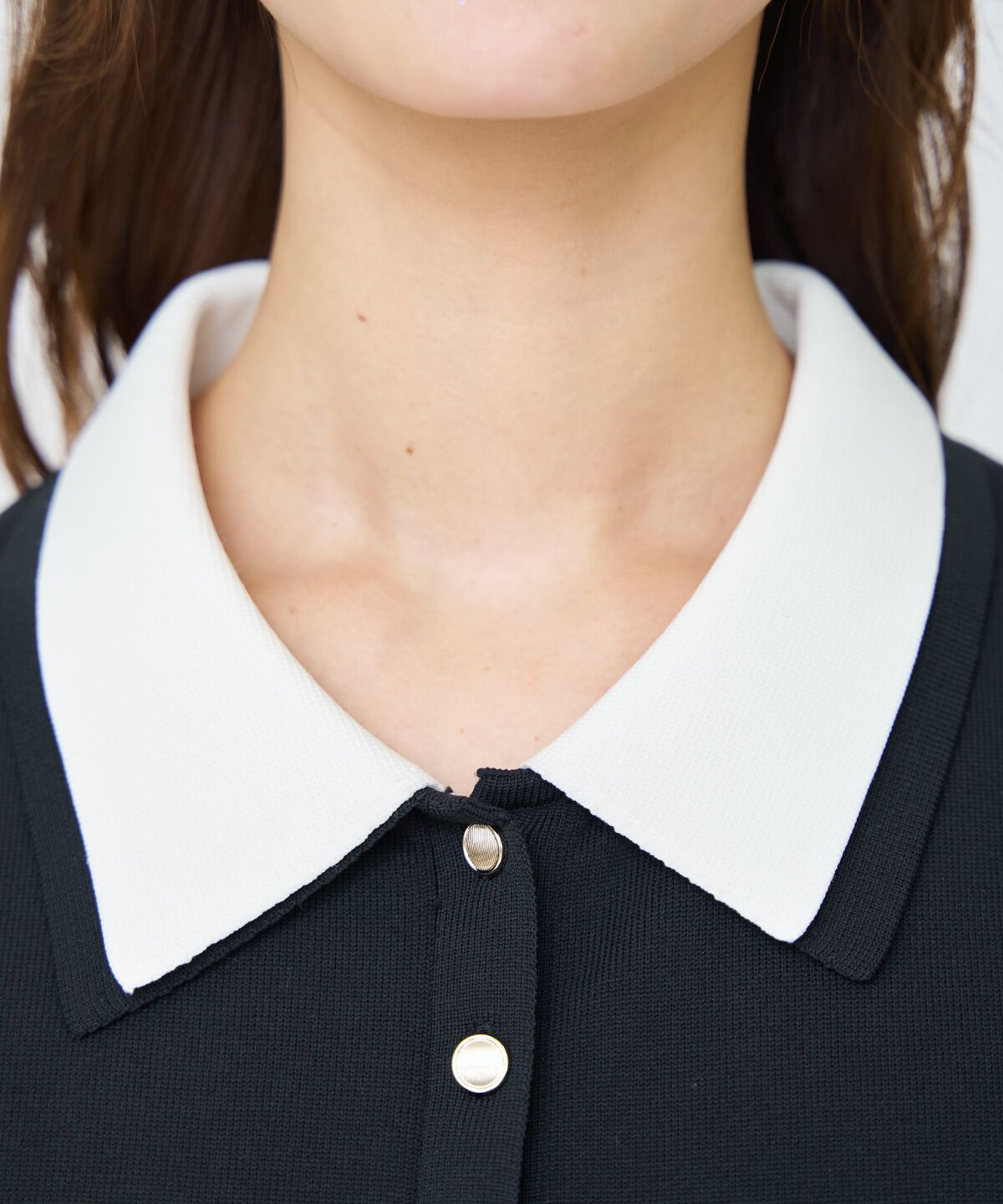 アンドクチュール「ポロニットワンピース」|ワンピース|