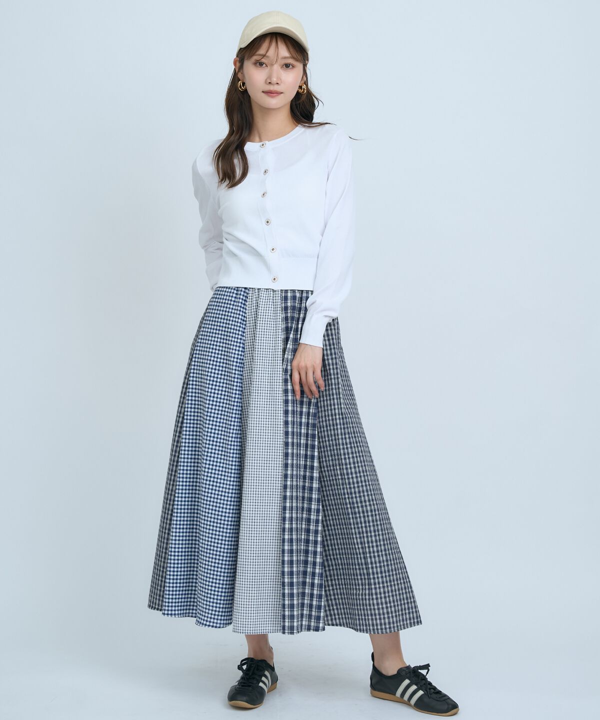 アンドクチュール「クルーネックカーディガン」|カーディガン|