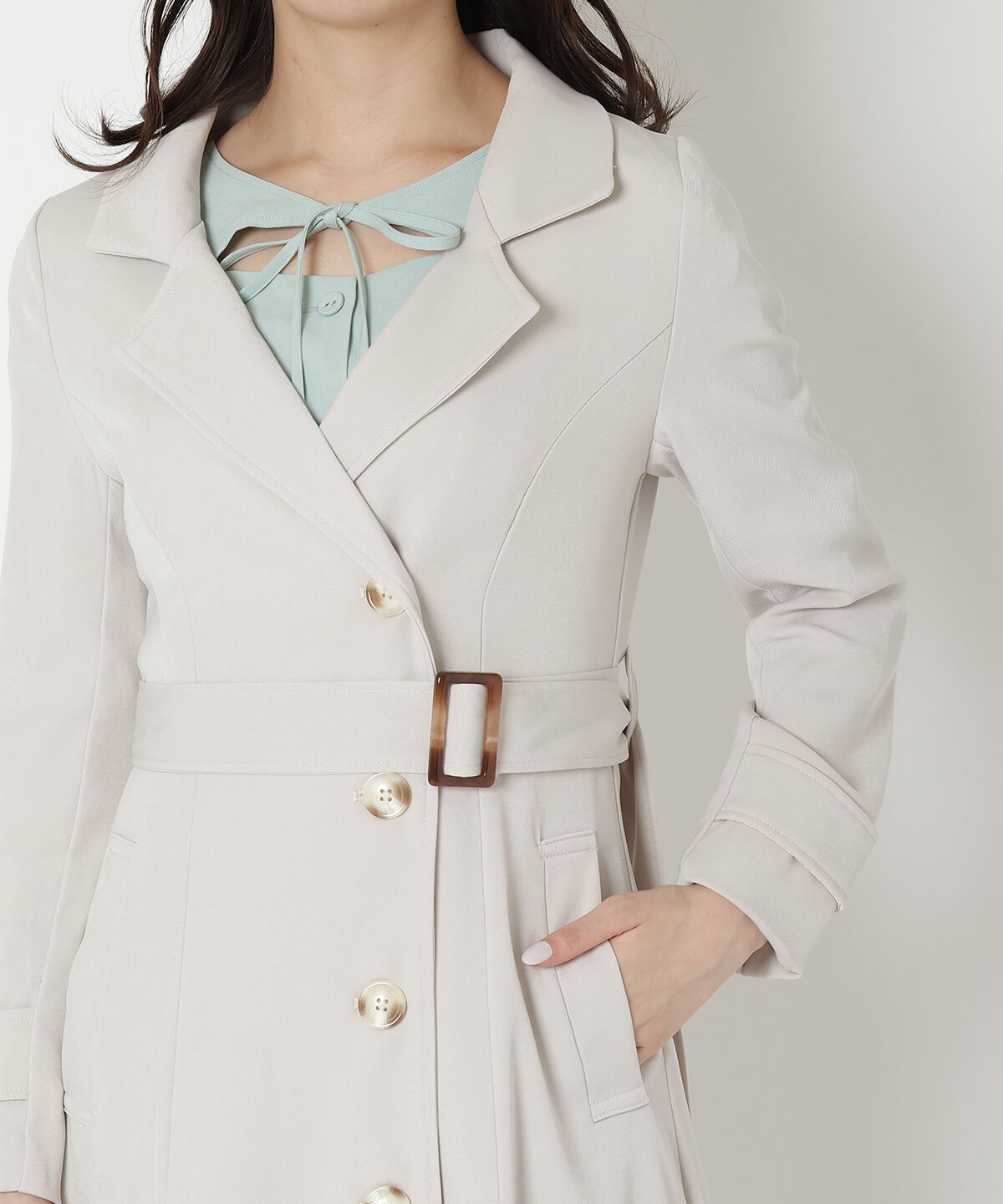 REDYAZEL「ケープトレンチコート」|トレンチコート|