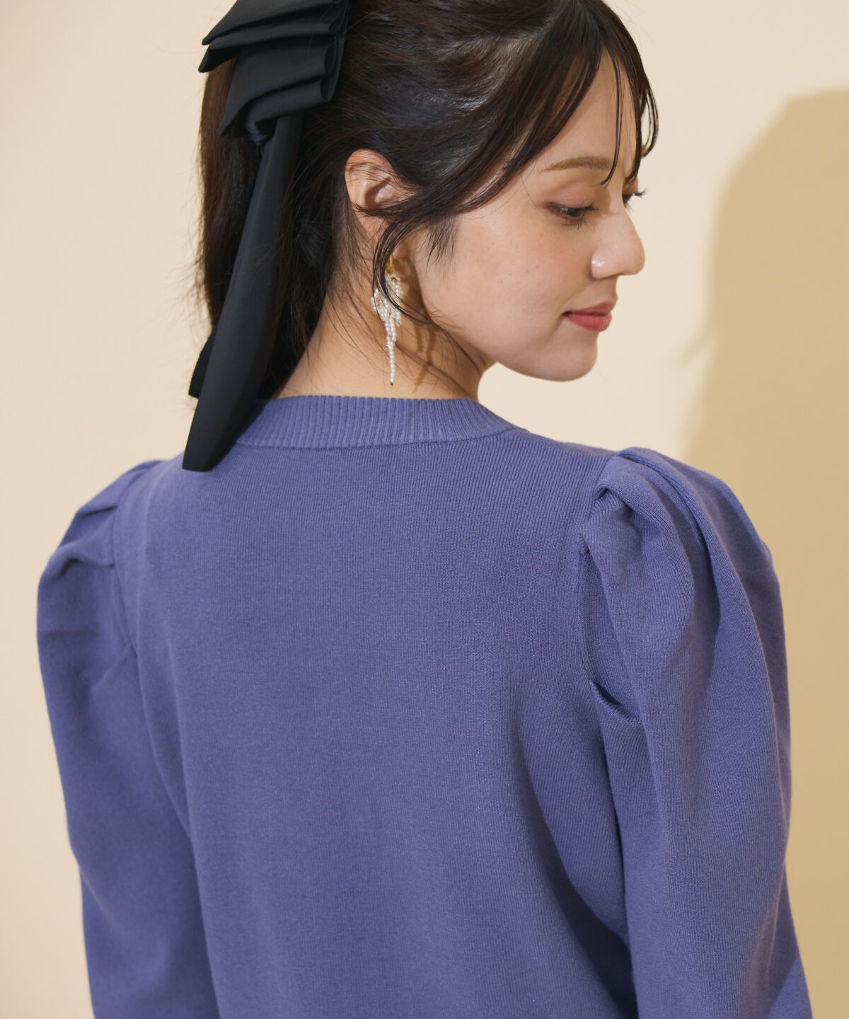 WILLSELECTION「タックスリーブニットカーディガン」|カーディガン|