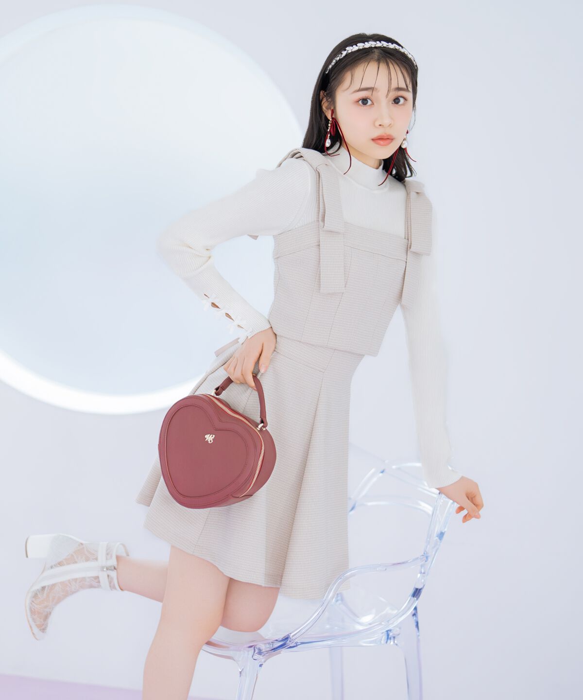 WILLSELECTION「ハイウエストフレアミニスカート」|フレア|