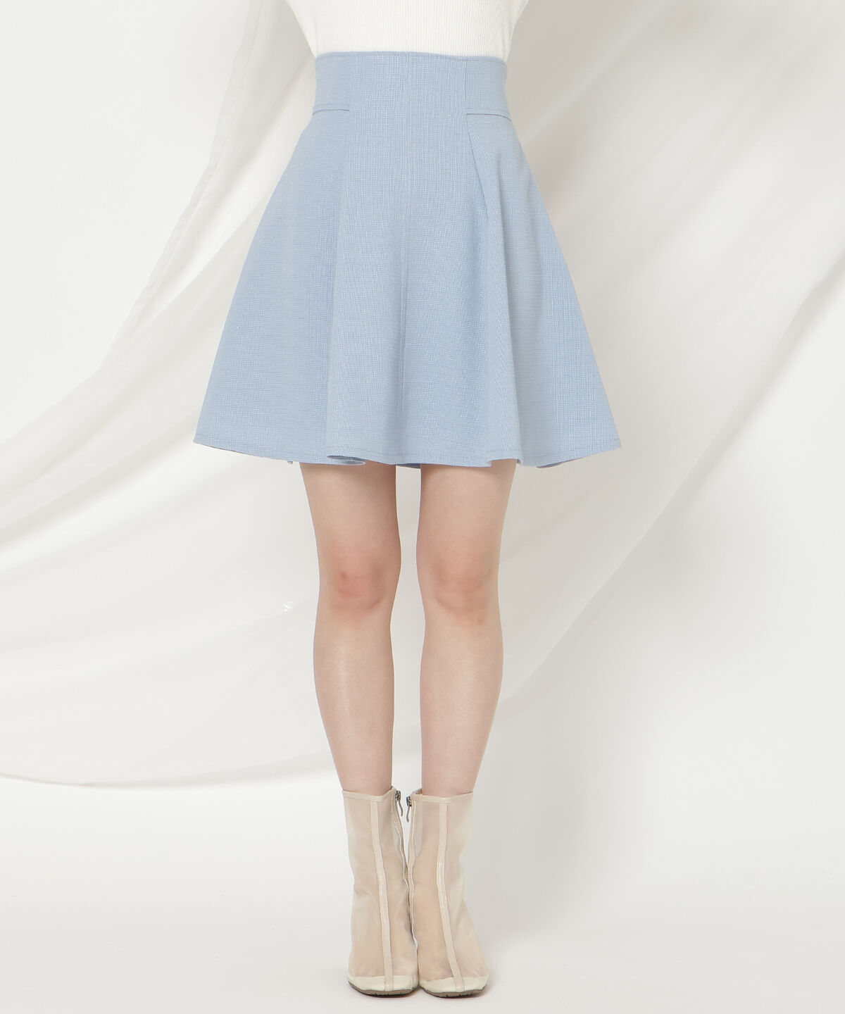 WILLSELECTION「ハイウエストフレアミニスカート」|フレア|